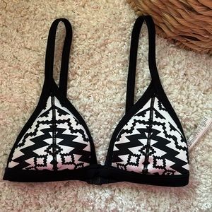 Seafolly Australia Patterned Bathing Suit Top